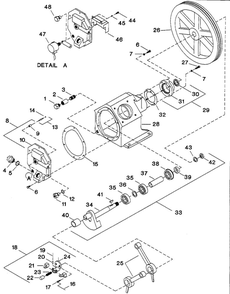 Part Location Diagram of 32247850 Ingersoll Rand O-ring